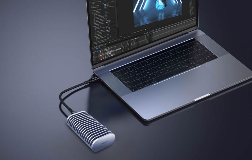 TERRAMASTER D1 SSD Plus 1-Bay Drive Enclosure aprašymas - Prekės nuotrauka