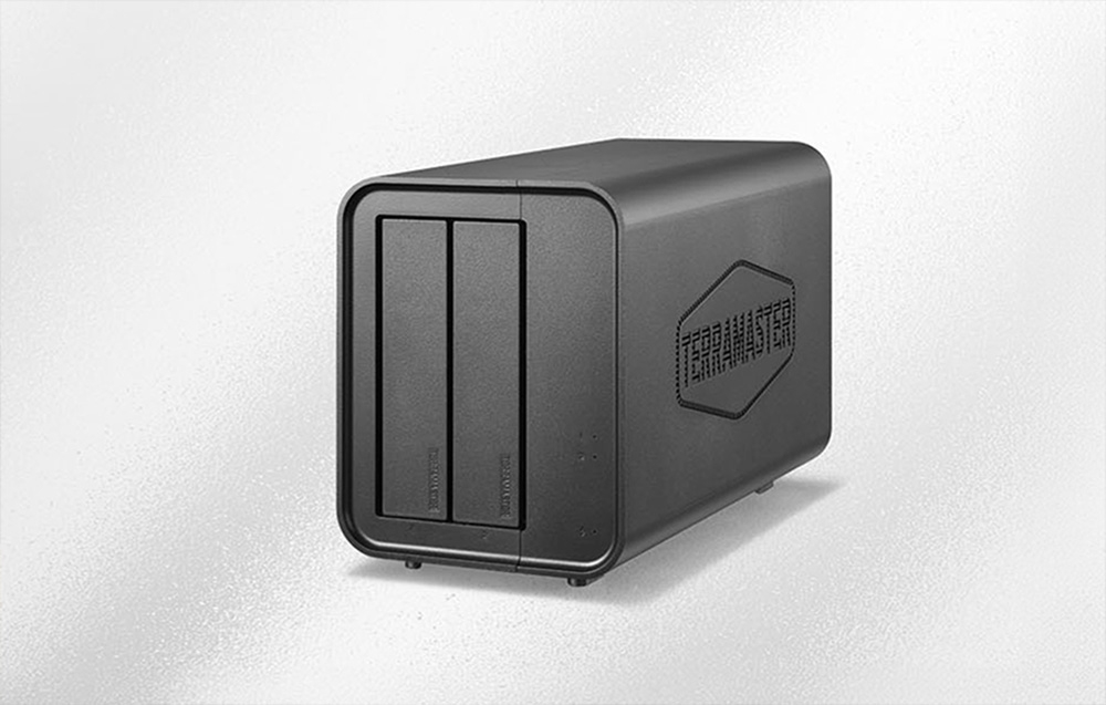 Carruzzo TerraMaster D2-320 diskų masyvas Desktopas Juoda aprašymas - Prekės nuotrauka