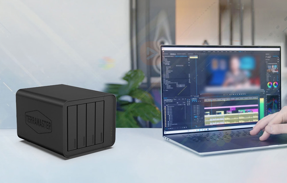 Serveris TERRAMASTER D4-320 4bay Gehäuse, USB3.2, 10Gbps, Diskless aprašymas - Prekės nuotrauka Serveris TERRAMASTER D4-320 4bay Gehäuse, USB3.2, 10Gbps, Diskless aprašymas - Prekės nuotrauka