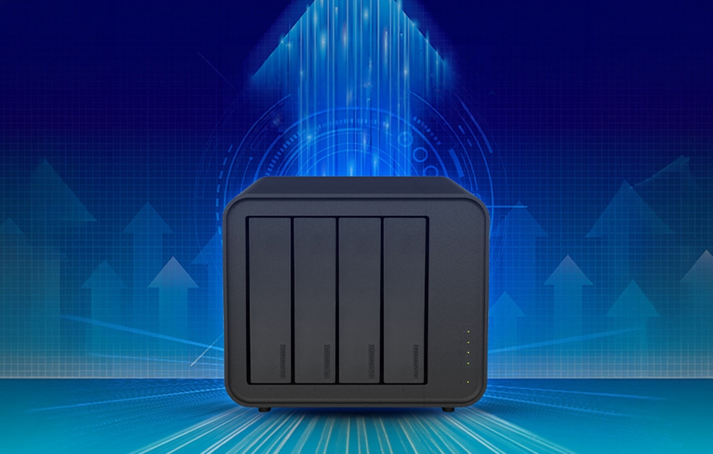 Serveris TERRAMASTER D4-320 4bay Gehäuse, USB3.2, 10Gbps, Diskless aprašymas - Prekės nuotrauka Serveris TERRAMASTER D4-320 4bay Gehäuse, USB3.2, 10Gbps, Diskless aprašymas - Prekės nuotrauka