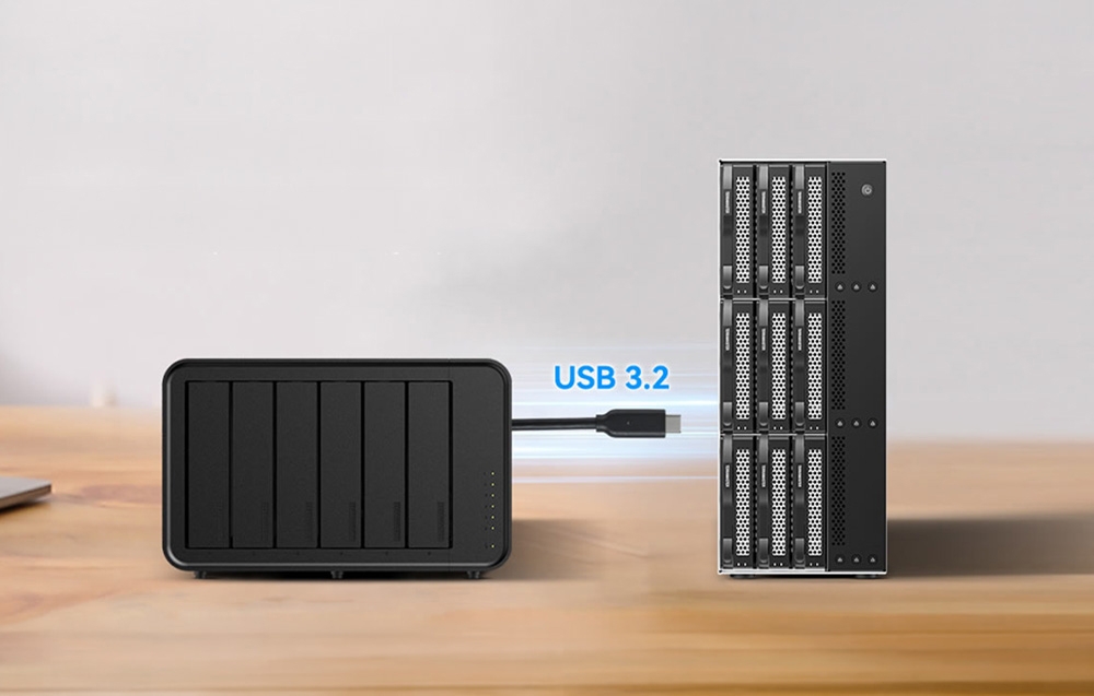 TERRAMASTER D9-320 DAS pavarų dėžės korpusas, 9 lizdai aprašymas - Prekės nuotrauka TERRAMASTER D9-320 DAS pavarų dėžės korpusas, 9 lizdai aprašymas - Prekės nuotrauka