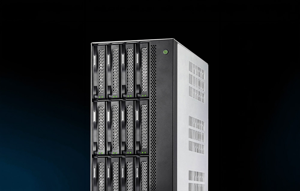 „TERRAMASTER T12-500 Pro NAS“ failų serveris su „Intel Core i7-1255U“, 16 GB RAM, 12 lizdų aprašymas - Prekės nuotrauka