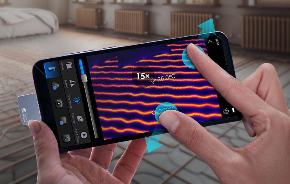 THERMAL MASTER P2 Pro USB-C Mini Thermal Camera aprašymas - Prekės nuotrauka