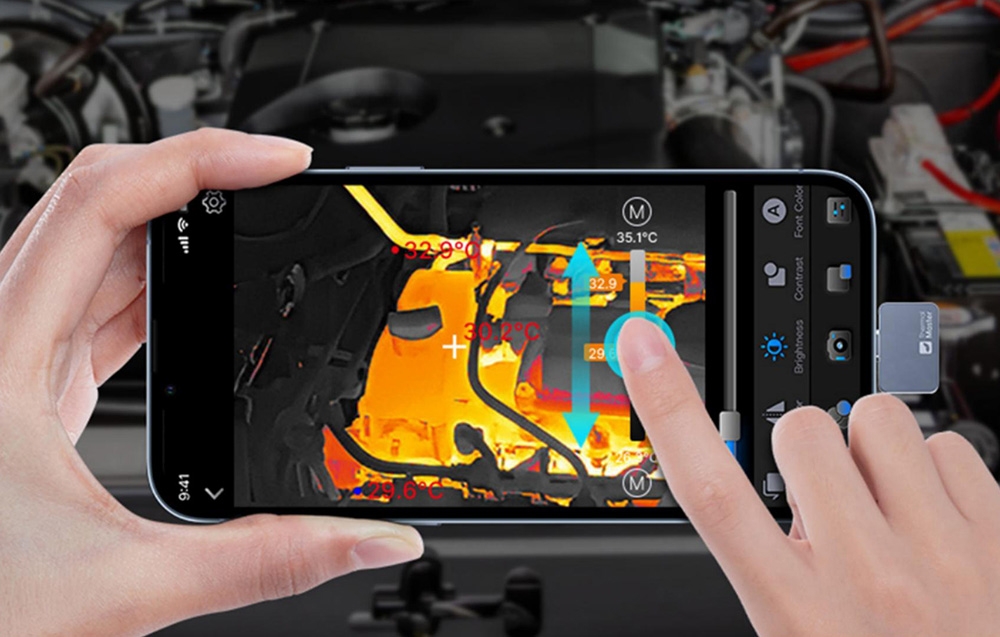 THERMAL MASTER P2 Pro USB-C Mini Thermal Camera aprašymas - Prekės nuotrauka
