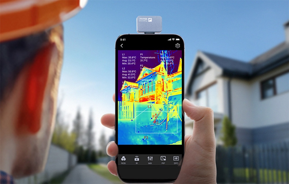 THERMAL MASTER P2 USB-C Mini Thermal Camera aprašymas - Prekės nuotrauka