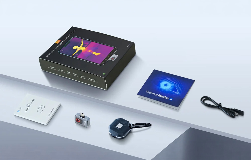 THERMAL MASTER P2 USB-C Mini Thermal Camera aprašymas - Prekės nuotrauka
