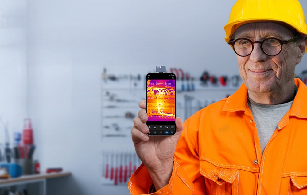 THERMAL MASTER P2 USB-C Mini Thermal Camera aprašymas - Prekės nuotrauka