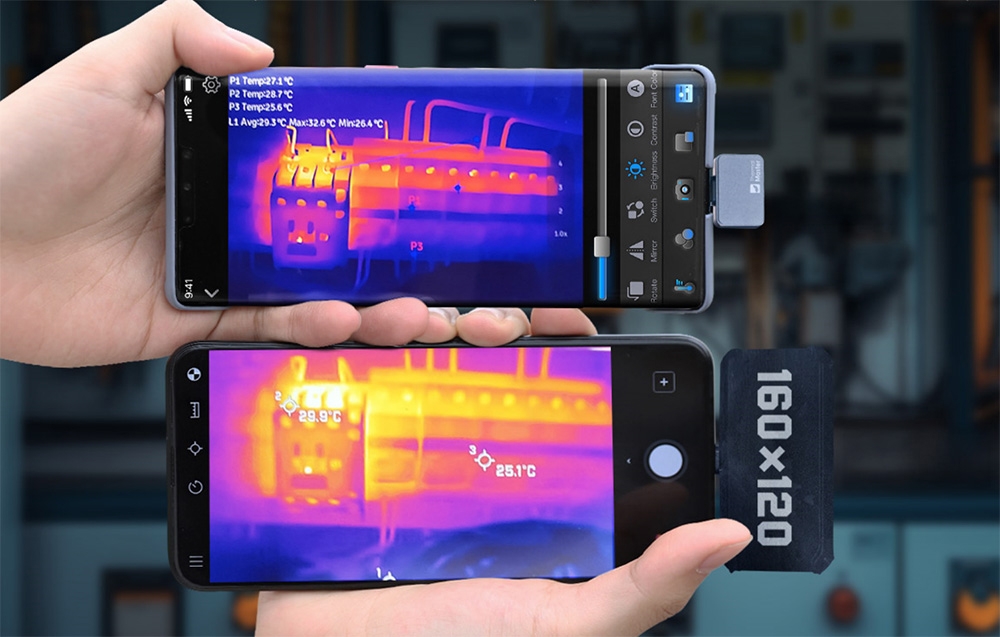 THERMAL MASTER P2 USB-C Mini Thermal Camera aprašymas - Prekės nuotrauka