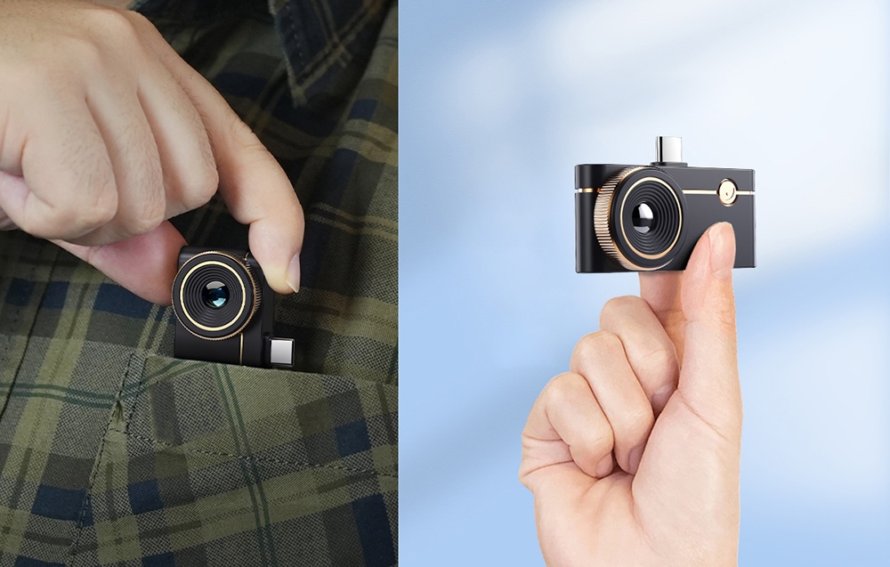 THERMAL MASTER P3 Mini termovizijos kamera, skirta iOS/Android aprašymas - Prekės nuotrauka