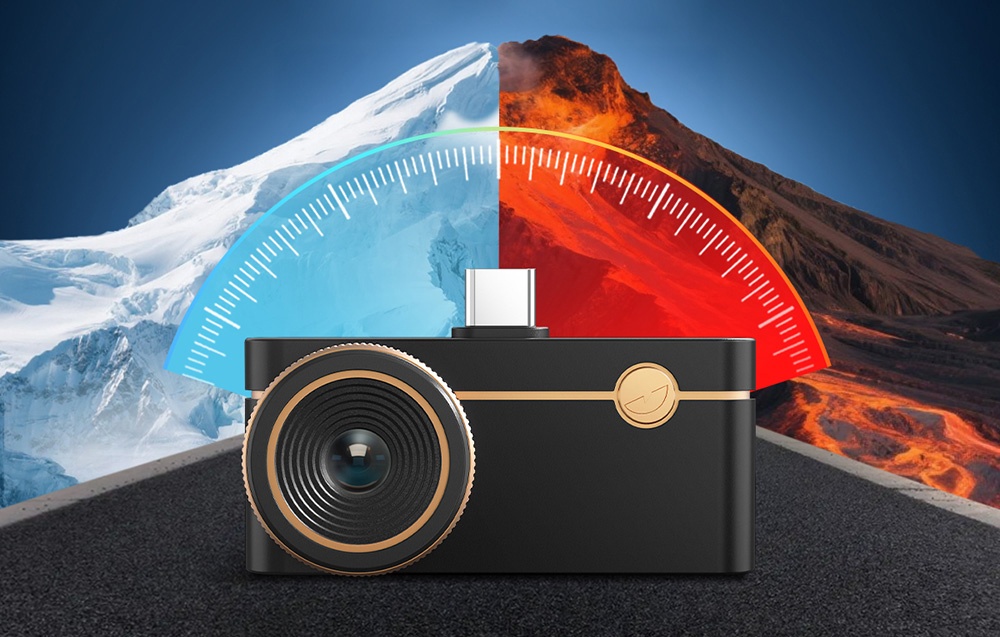 THERMAL MASTER P3 Mini termovizijos kamera, skirta iOS/Android aprašymas - Prekės nuotrauka