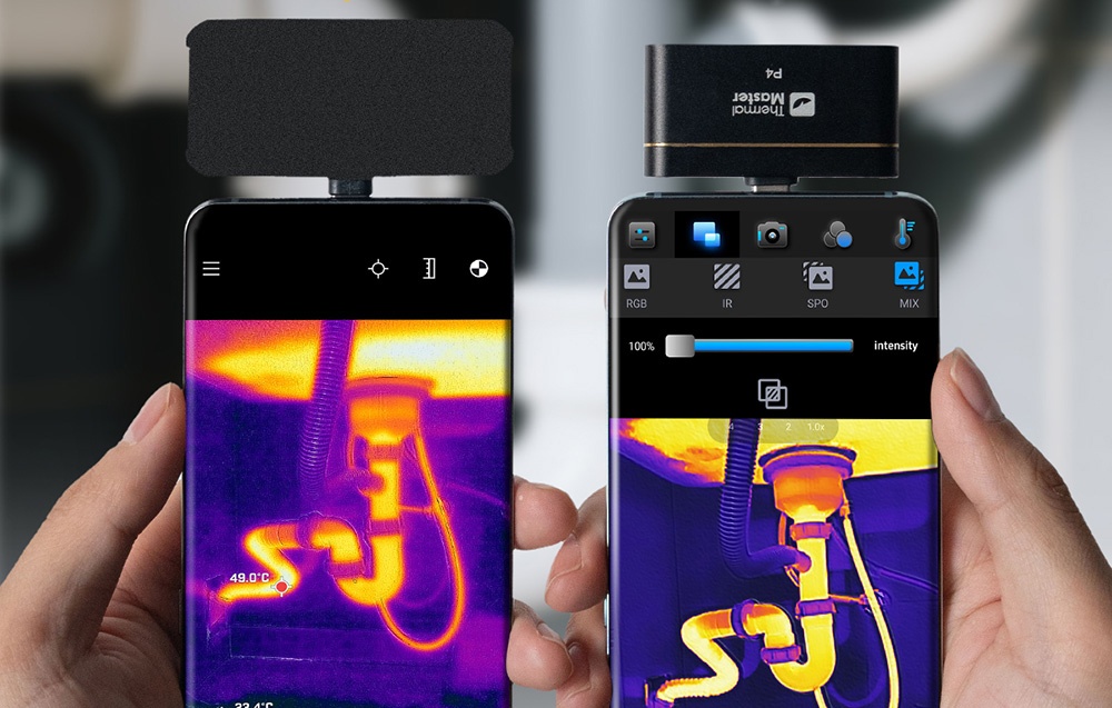 THERMAL MASTER P4 USB-C Mini Thermal Camera aprašymas - Prekės nuotrauka