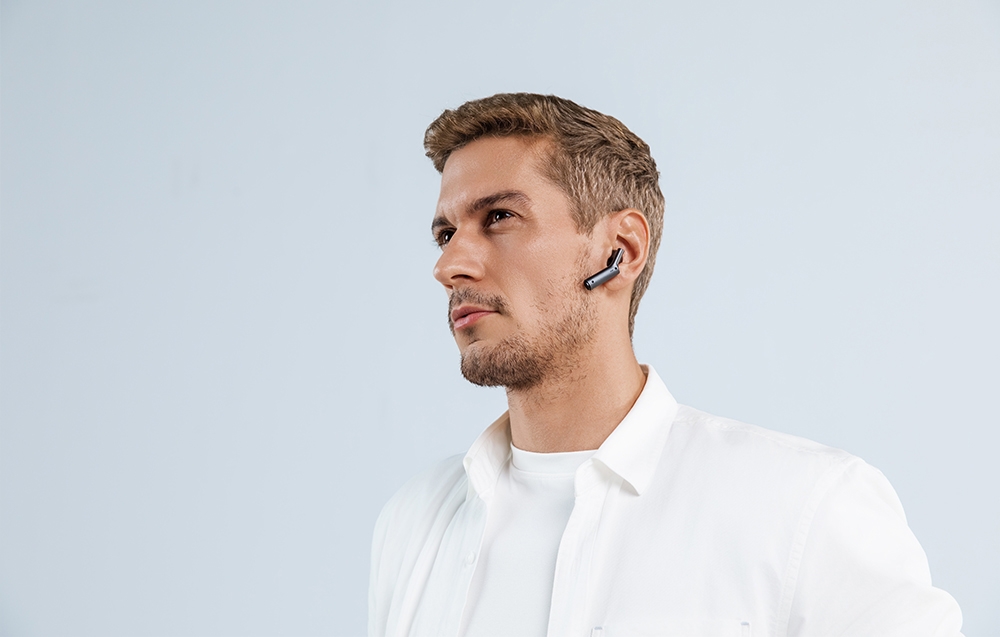 Ausinės TimeKettle W4 Plus TWS Translation Earbuds (Auksinė) aprašymas - Prekės nuotrauka