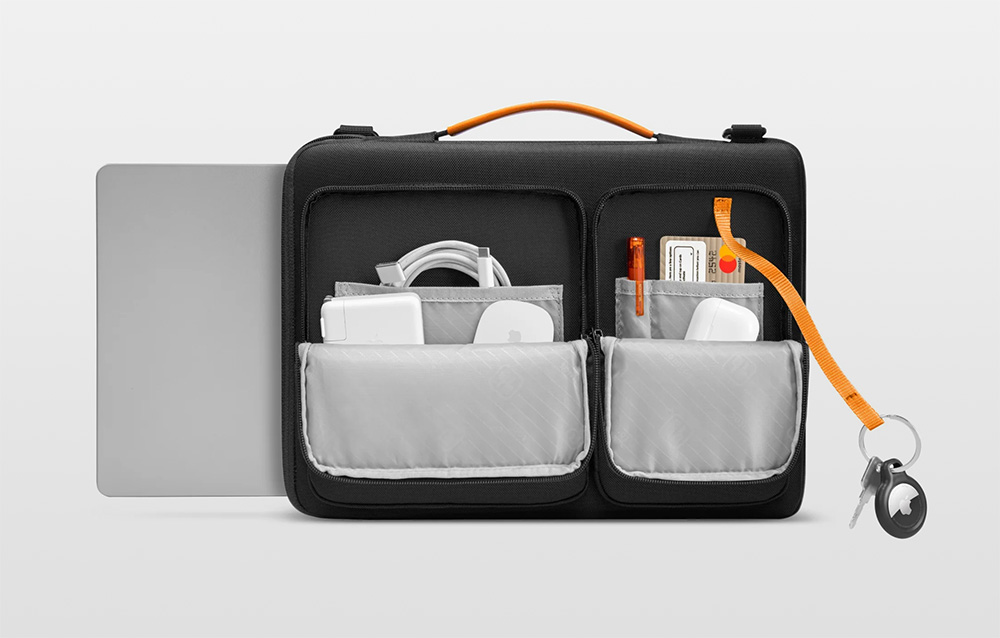 Krepšys na laptopa Tomtoc 14 Defender-A42 (juoda) aprašymas - Prekės nuotrauka Krepšys na laptopa Tomtoc 14 Defender-A42 (juoda) aprašymas - Prekės nuotrauka