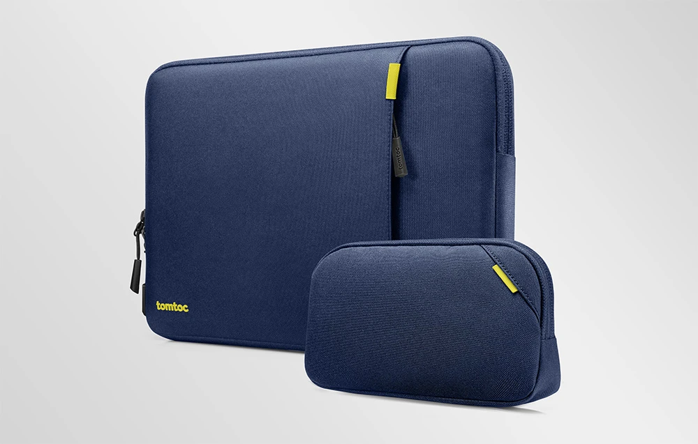 TOMTOC Defender-A13 Nešiojamas kompiuteris Sleeve + 14" Case Set (Navy Mėlyna) aprašymas - Prekės nuotrauka TOMTOC Defender-A13 Nešiojamas kompiuteris Sleeve + 14" Case Set (Navy Mėlyna) aprašymas - Prekės nuotrauka