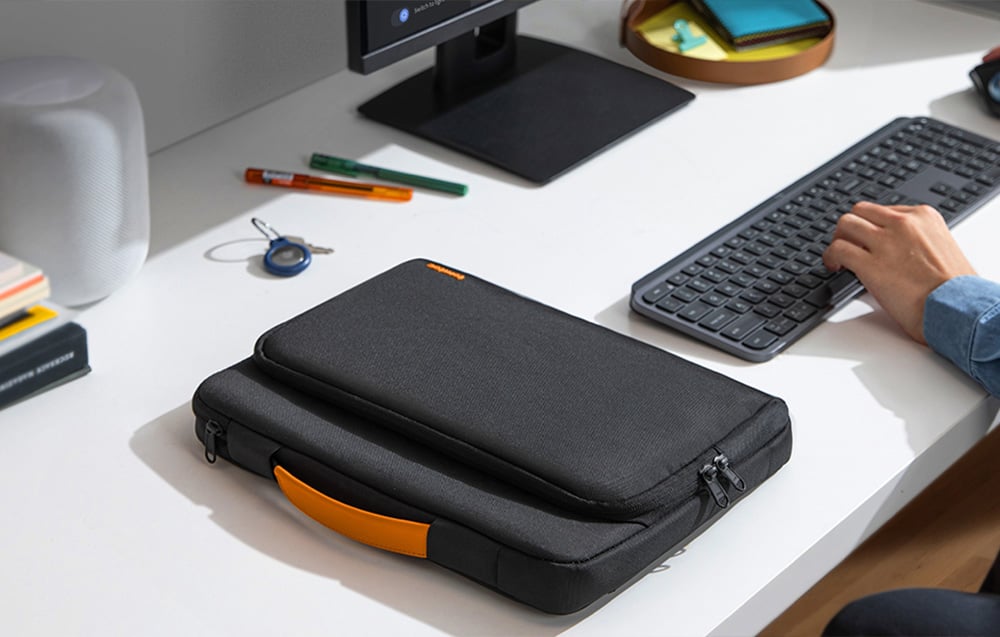 TOMTOC Defender-A14 16" Nešiojamas kompiuteris Bag (Juodas) aprašymas - Prekės nuotrauka