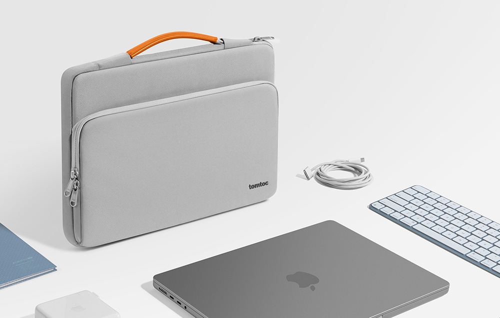 TOMTOC Defender-A14 16" Nešiojamas kompiuteris Bag (Gray) aprašymas - Prekės nuotrauka