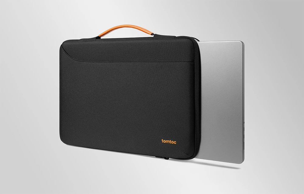 TOMTOC Defender-A22 14'' Nešiojamas kompiuteris Bag (Juodas) aprašymas - Prekės nuotrauka