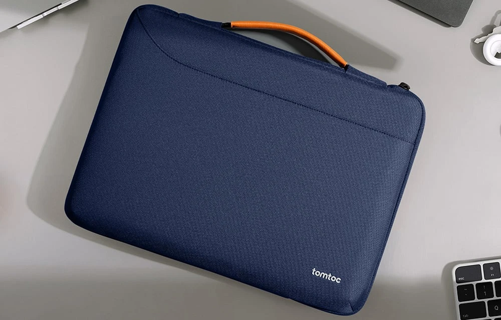 TOMTOC Defender-A22 14'' Nešiojamas kompiuteris Bag (Navy Mėlyna) aprašymas - Prekės nuotrauka TOMTOC Defender-A22 14'' Nešiojamas kompiuteris Bag (Navy Mėlyna) aprašymas - Prekės nuotrauka