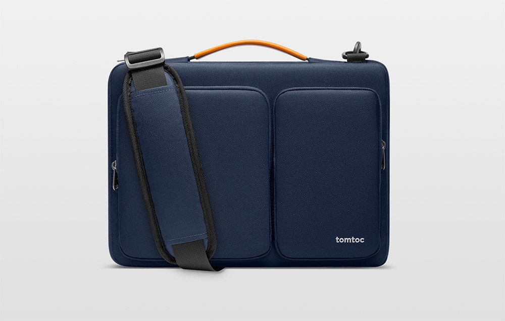 Krepšys na laptopa 14 Tomtoc Defender-A42 (tamsiai mėlyna) aprašymas - Prekės nuotrauka Krepšys na laptopa 14 Tomtoc Defender-A42 (tamsiai mėlyna) aprašymas - Prekės nuotrauka