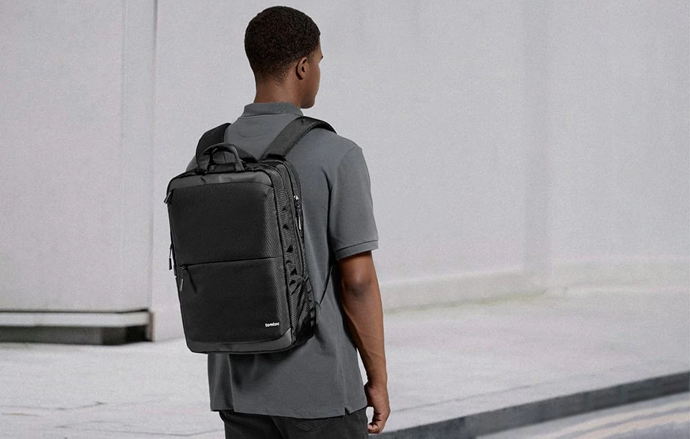 Tomtoc Explorer-T71 travel laptop backpack, 15,6"/24l (juodas) aprašymas - Prekės nuotrauka Tomtoc Explorer-T71 travel laptop backpack, 15,6"/24l (juodas) aprašymas - Prekės nuotrauka
