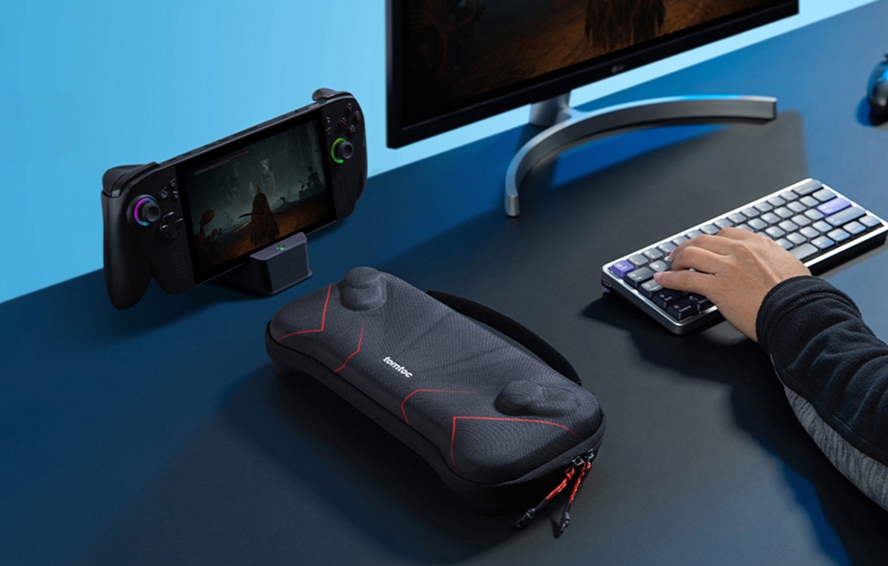 TOMTOC FancyCase-G02 Xbox Ally ROG Case (Juodas) aprašymas - Prekės nuotrauka
