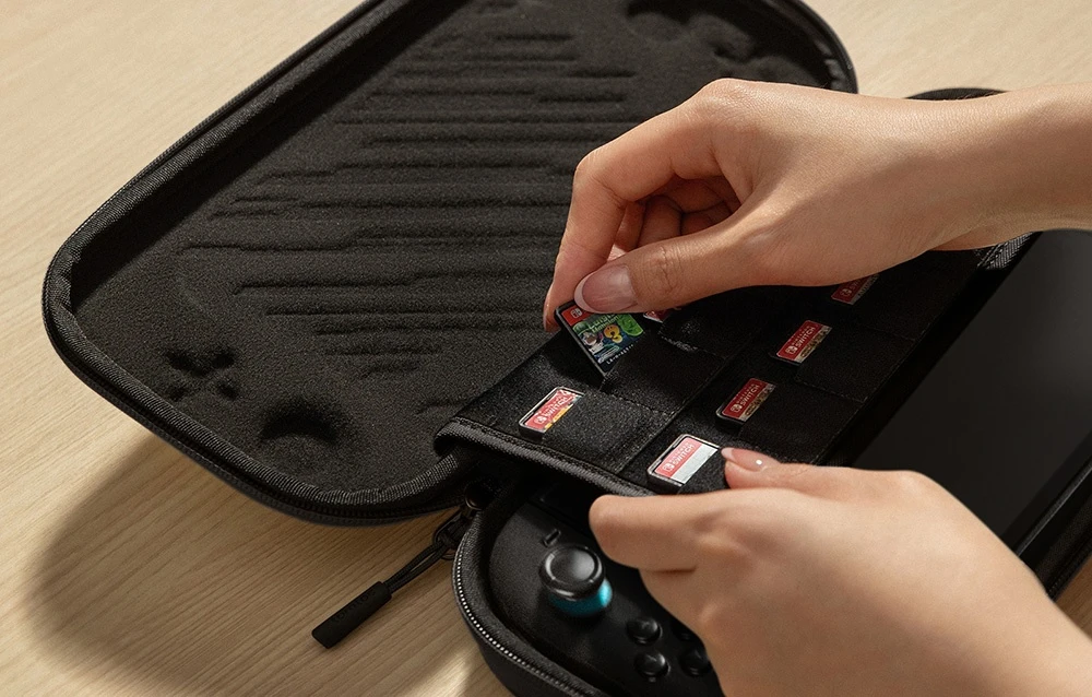 Tomtoc FancyCase-G05 Switch 2 Slim Case (Juodas) aprašymas - Prekės nuotrauka