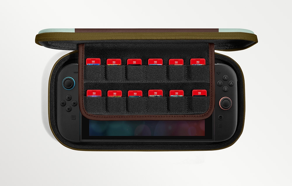 TOMTOC FancyCase-G05 Switch 2 Slim Case (ChocoMint) aprašymas - Prekės nuotrauka