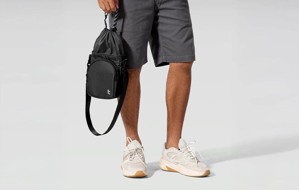 TOMTOC GameOn-G50 Switch 2 JoyCarry Sling Bag (juodas) aprašymas - Prekės nuotrauka