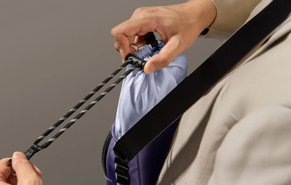 TOMTOC GameOn-G50 Switch 2 JoyCarry Sling Bag (violetinė) aprašymas - Prekės nuotrauka