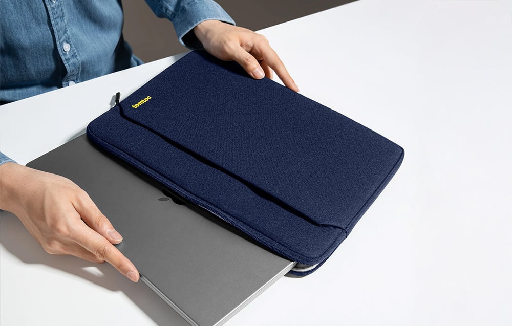TOMTOC Light-A18 14" Nešiojamas kompiuteris Case (Navy Mėlyna) aprašymas - Prekės nuotrauka