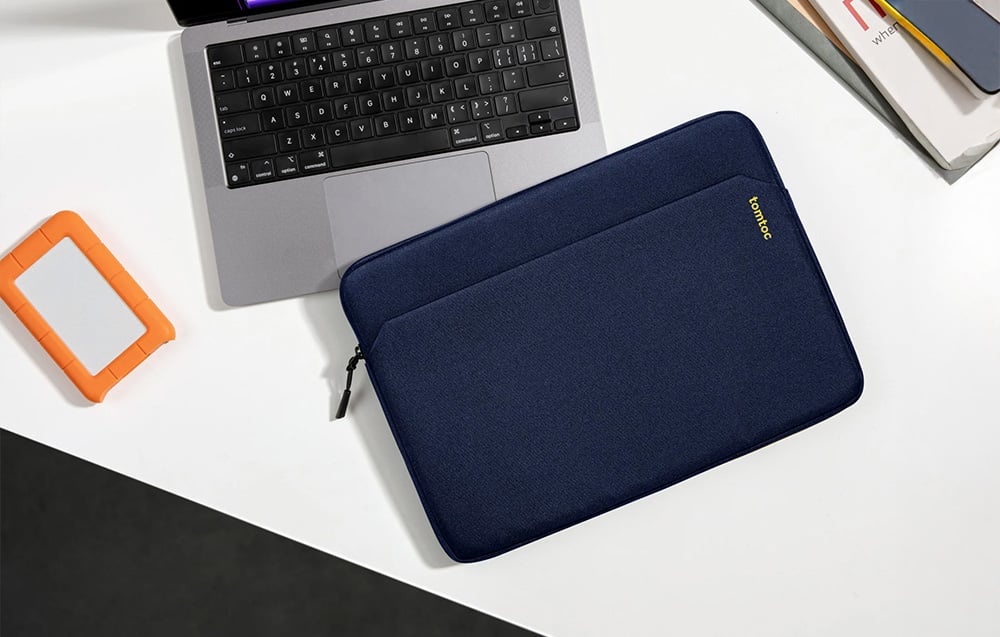 TOMTOC Light-A18 14" Nešiojamas kompiuteris Case (Navy Mėlyna) aprašymas - Prekės nuotrauka