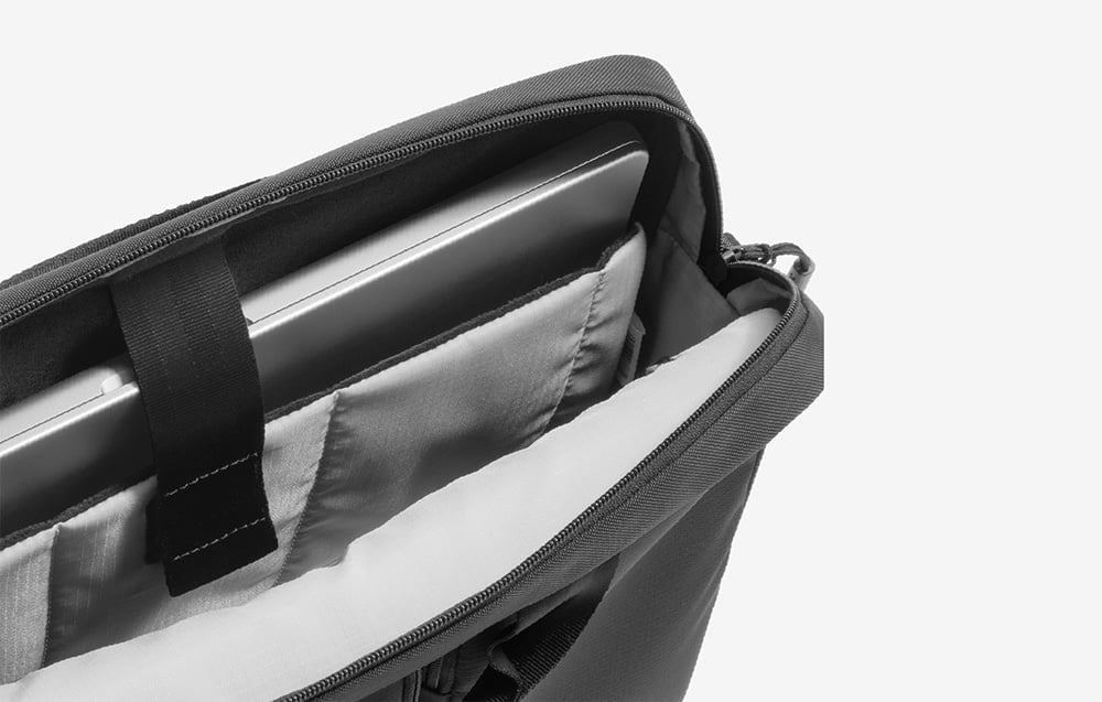 TOMTOC Navigator-A33 14" Nešiojamas kompiuteris Shoulder Bag (Juodas) aprašymas - Prekės nuotrauka