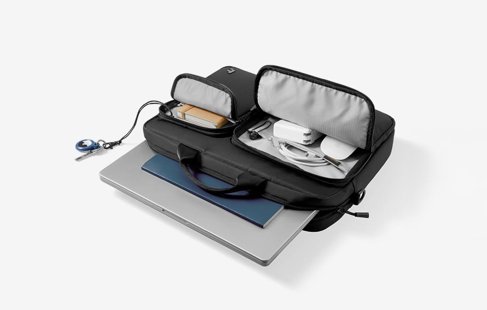 TOMTOC Navigator-A33 16" Nešiojamas kompiuteris Shoulder Bag (Juodas) aprašymas - Prekės nuotrauka