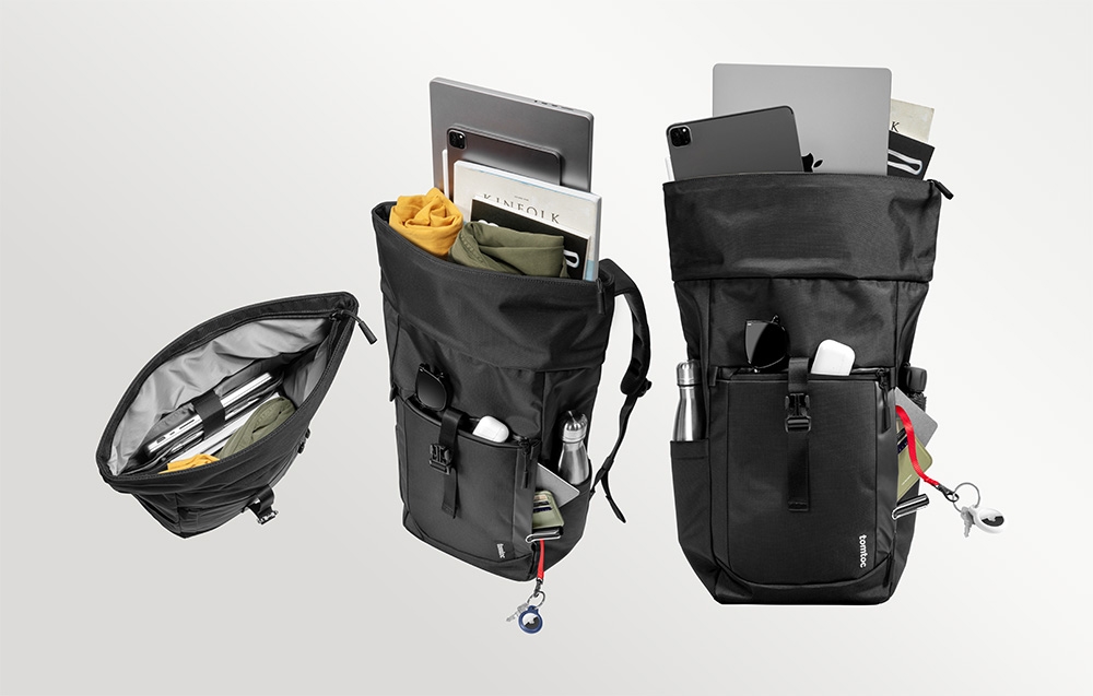 Tomtoc Navigator-T61 Nešiojamas kompiuteris Travel Backpack, 25–30 L / 17.3" aprašymas - Prekės nuotrauka Tomtoc Navigator-T61 Nešiojamas kompiuteris Travel Backpack, 25–30 L / 17.3" aprašymas - Prekės nuotrauka