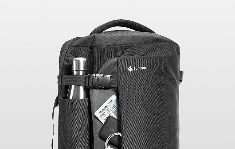 Tomtoc Navigator-T66 17"/40L Travel Nešiojamas kompiuteris Backpack (Juodas) aprašymas - Prekės nuotrauka Tomtoc Navigator-T66 17"/40L Travel Nešiojamas kompiuteris Backpack (Juodas) aprašymas - Prekės nuotrauka