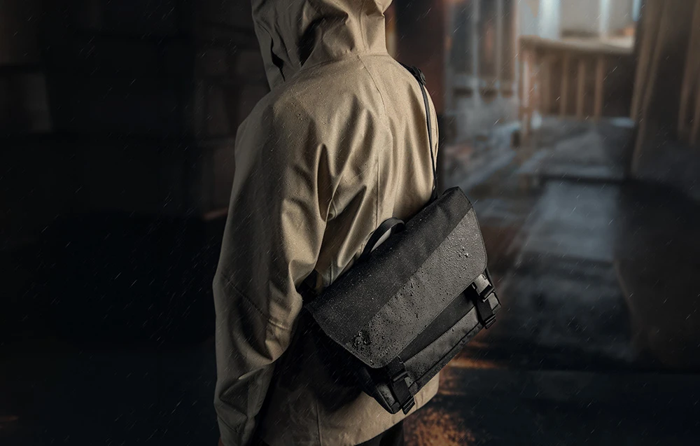 TOMTOC Slash-T27 11''/6.5L Bag (Juodas) aprašymas - Prekės nuotrauka