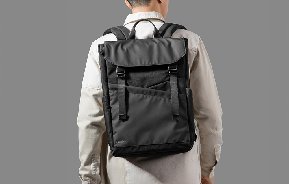 Tomtoc Slash-T64 18L / 15.6'' Nešiojamas kompiuteris Backpack (Meteorite) aprašymas - Prekės nuotrauka Tomtoc Slash-T64 18L / 15.6'' Nešiojamas kompiuteris Backpack (Meteorite) aprašymas - Prekės nuotrauka