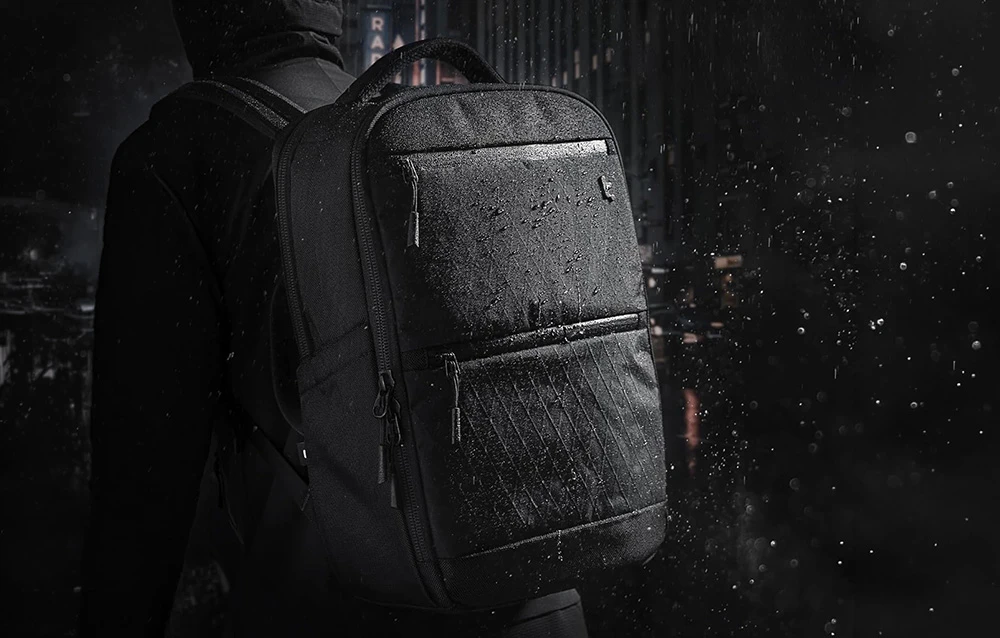 TOMTOC TechPack-T73 X-pac 15.6''/30L Nešiojamas kompiuteris Backpack (Juodas) aprašymas - Prekės nuotrauka