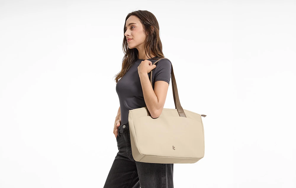 TOMTOC Versatile-T23 14''/10L Nešiojamas kompiuteris Bag (Olive) aprašymas - Prekės nuotrauka