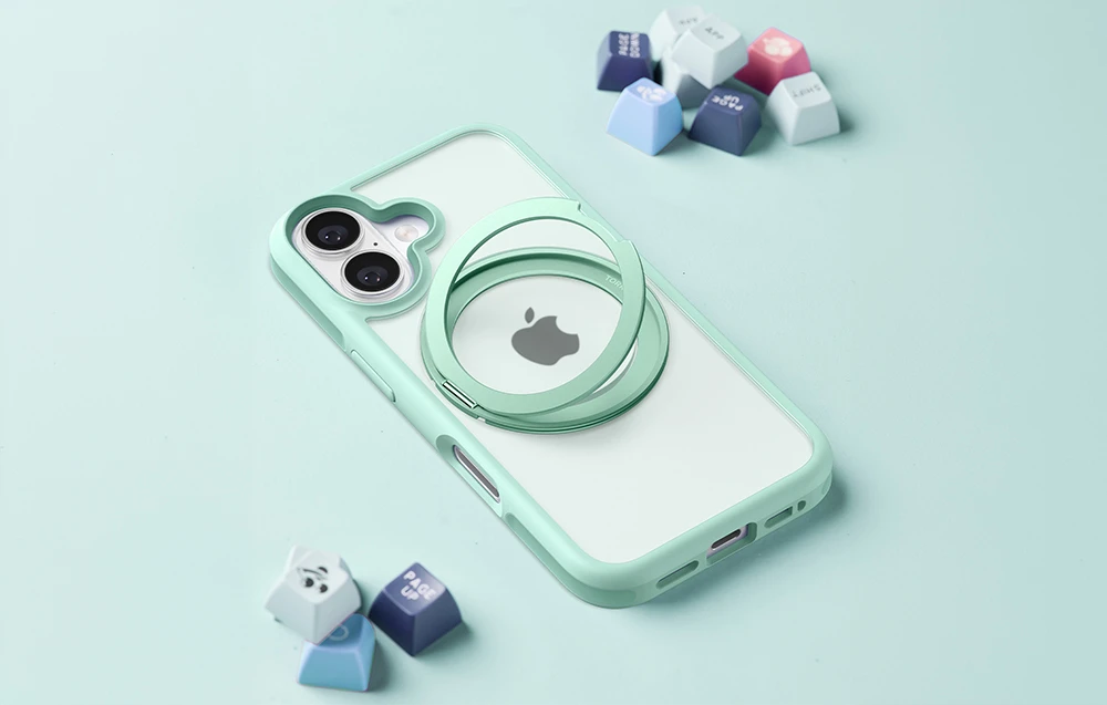 Dėklas Torras Ostand R Fusion dla iPhone 16 (žalia) aprašymas - Prekės nuotrauka Dėklas Torras Ostand R Fusion dla iPhone 16 (žalia) aprašymas - Prekės nuotrauka