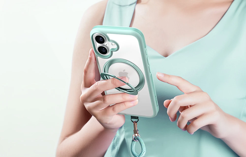 Dėklas Torras Ostand R Fusion dla iPhone 16 (žalia) aprašymas - Prekės nuotrauka Dėklas Torras Ostand R Fusion dla iPhone 16 (žalia) aprašymas - Prekės nuotrauka