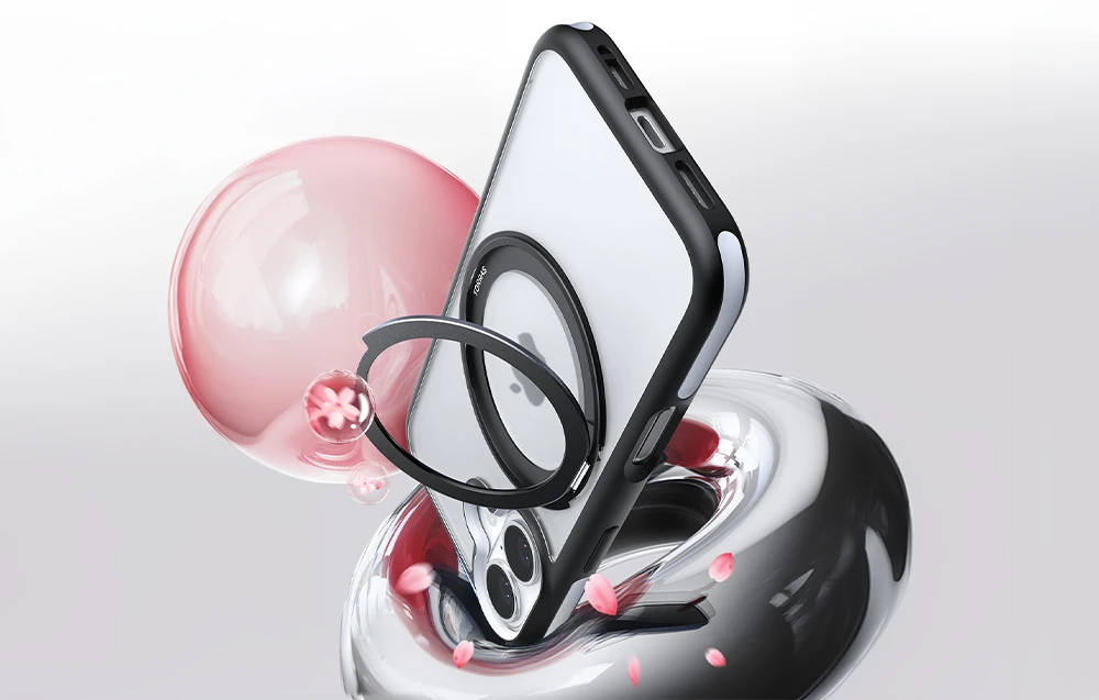 Dėklas Torras Ostand R Fusion dla iPhone 16 Plus (Juoda) aprašymas - Prekės nuotrauka Dėklas Torras Ostand R Fusion dla iPhone 16 Plus (Juoda) aprašymas - Prekės nuotrauka