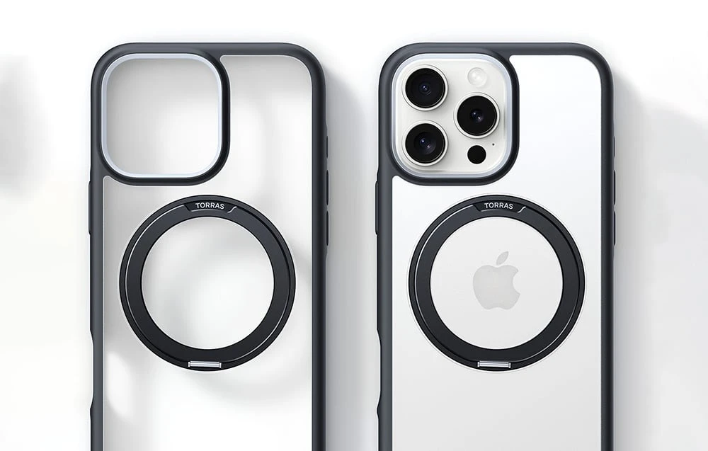 Dėklas Torras Ostand R Fusion dla iPhone 16 ProMax (Juoda) aprašymas - Prekės nuotrauka Dėklas Torras Ostand R Fusion dla iPhone 16 ProMax (Juoda) aprašymas - Prekės nuotrauka