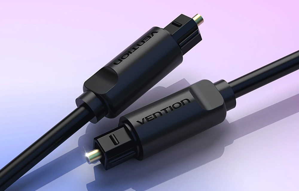 Vention Toslink optinio garso kabelio ventiliacijos anga 1 m (juodas) aprašymas - Prekės nuotrauka Vention Toslink optinio garso kabelio ventiliacijos anga 1 m (juodas) aprašymas - Prekės nuotrauka