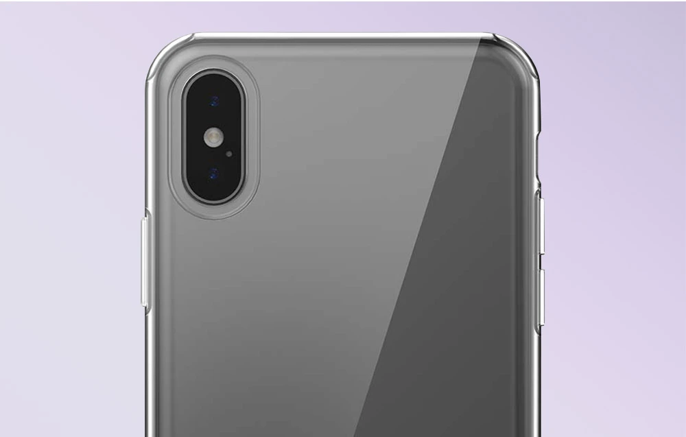 Skaidrus dėklas Baseus Simple, skirtas iPhone XS MAX aprašymas - Prekės nuotrauka