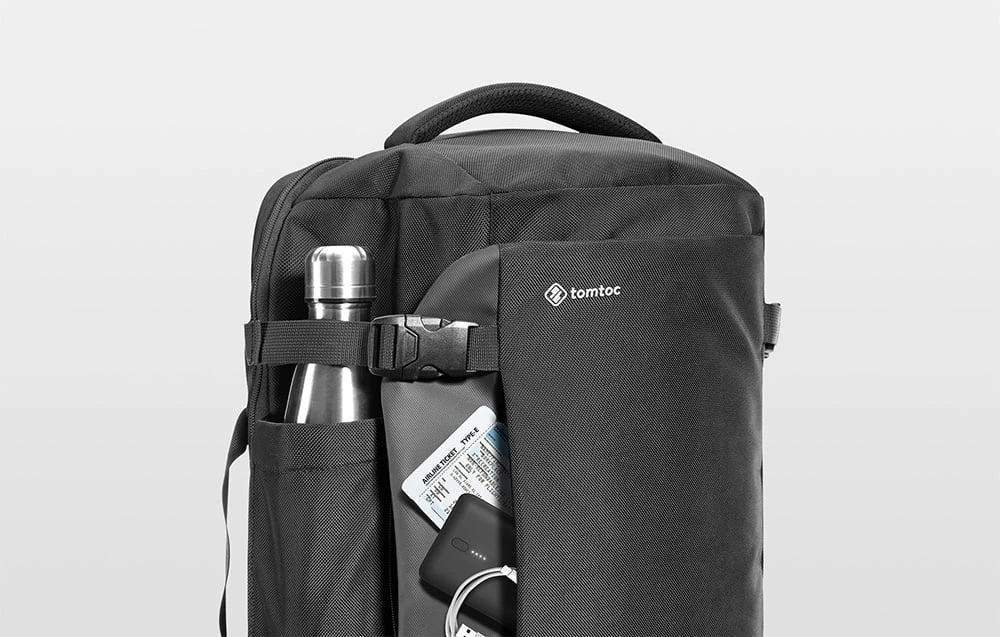 Travel Nešiojamas kompiuteris Backpack Tomtoc Navigator-T66 17"/40L (juodas) aprašymas - Prekės nuotrauka Travel Nešiojamas kompiuteris Backpack Tomtoc Navigator-T66 17"/40L (juodas) aprašymas - Prekės nuotrauka