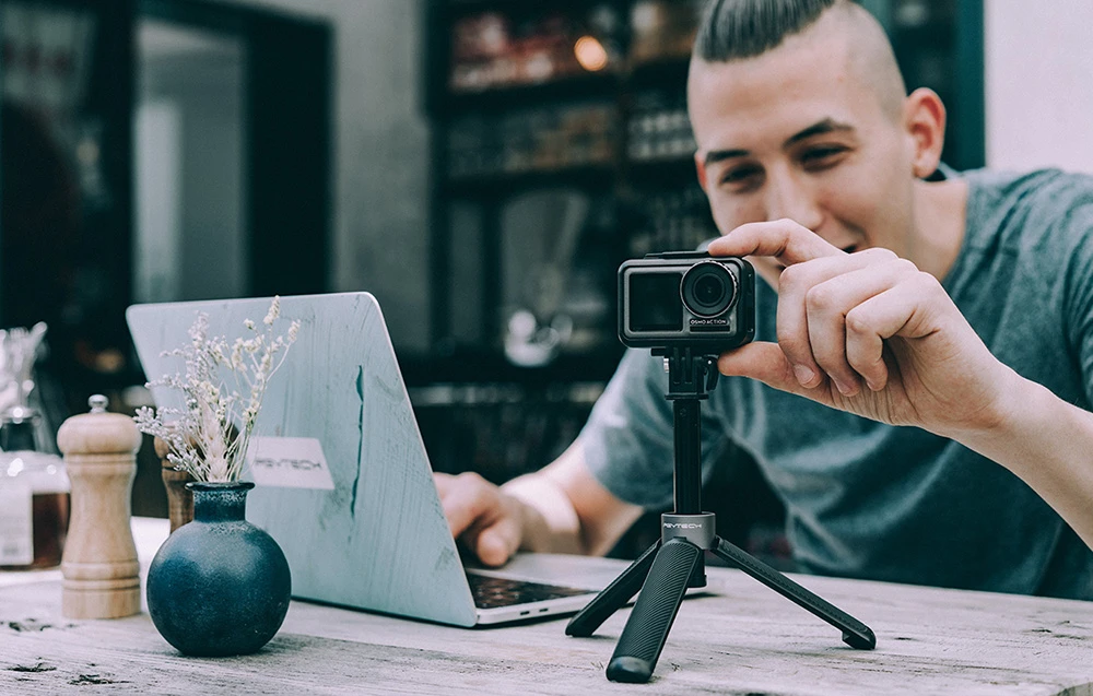 PGYTECH veiksmo kameros prailginimo stulpas mini trikojis aprašymas - Prekės nuotrauka PGYTECH veiksmo kameros prailginimo stulpas mini trikojis aprašymas - Prekės nuotrauka
