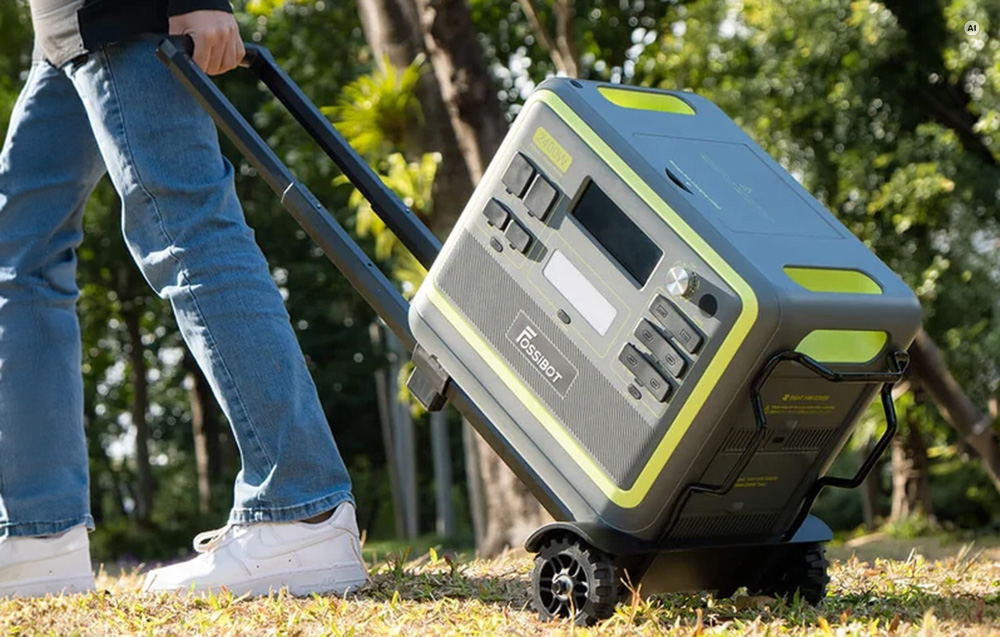 Vežimėlis FOSSIBOT skirtas F2400 aprašymas - Prekės nuotrauka