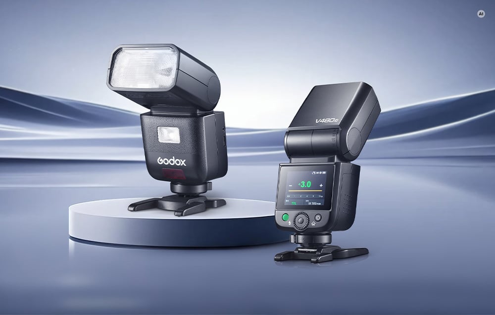 Godox blykstė V480, skirta „Canon“ aprašymas - Prekės nuotrauka