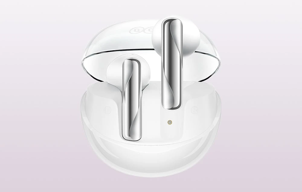 TWS QCY AilyBuds Clear T32 ausinės (baltos) aprašymas - Prekės nuotrauka TWS QCY AilyBuds Clear T32 ausinės (baltos) aprašymas - Prekės nuotrauka